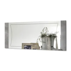 Miroir Hilton gris clair