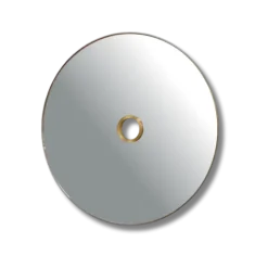 Miroir Lidia doré