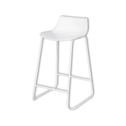 OTAC - Tabouret de bar blanc