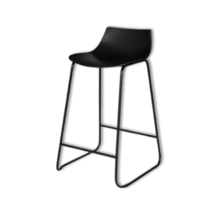 OTAC - Tabouret de bar noir