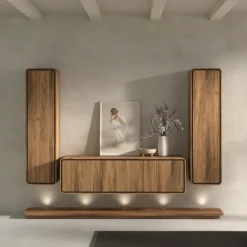 Petit meuble tv Suspendu Lago HLB3