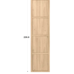 Porte cadre Casa H 232 chêne hikory