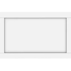 Porte Cadre Casa H 38 cm - L 60 cm Blanc