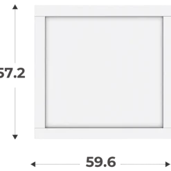 Porte cadre Casa H58cm L 60 cm blanc