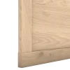 Porte cadre Casa H116 cm L 60 cm Chêne hickory