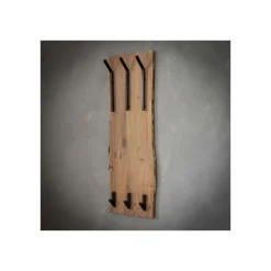 Porte-manteau Edge acacia