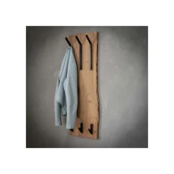 Porte-manteau Edge acacia