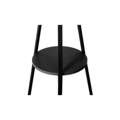 Portemanteau noir 9 crochets 138944A