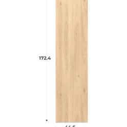 Porte simple Casa H174 cm Chêne hikory
