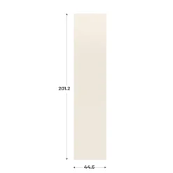 Porte simple Casa H201 cm - L 45 cm Sable