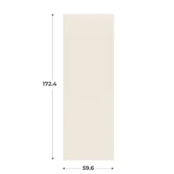 Porte simple Casa H174 cm - L 60 cm sable