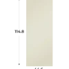 Porte simple Casa H116 cm L 45 cm sauge