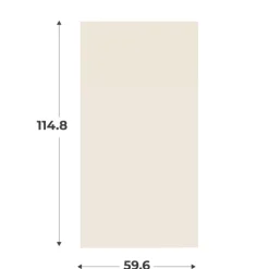 Porte simple H116 cm Casa sable L 60 cm