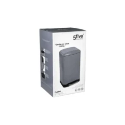 Poubelle Ariane 30L gris
