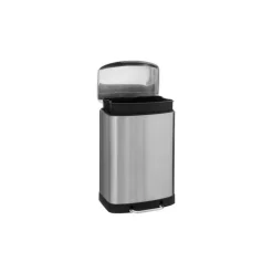 Poubelle Ariane 50L inox