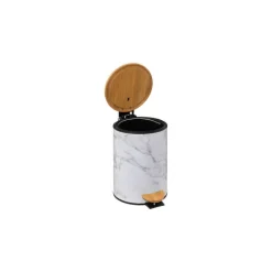Poubelle Lea blanc 174995