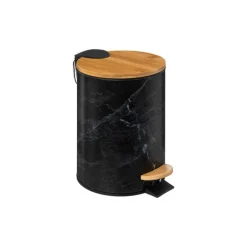 Poubelle Lea noir