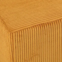 Pouf Bali jaune