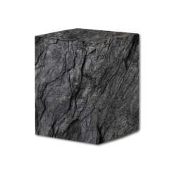 Pouf Benny tabouret - décor pierre 003289