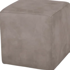 Pouf carré Jacqueline barillo silver
