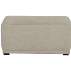 Pouf Ezra Beige - 90 x 46 x 60 cm