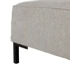 Pouf KAI tissu beige