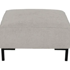 Pouf KAI tissu beige