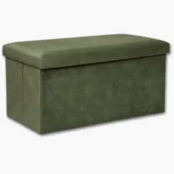 Pouf pliable Kaki 197333D