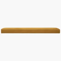 Pouf pliable moutarde Lilou 197333B