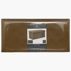 Pouf pliable moutarde Lilou 197333B