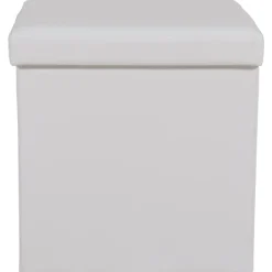 Pouf pliant FSO blanc