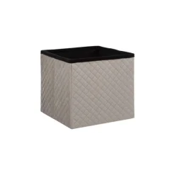 Pouf pliant 167845G lin