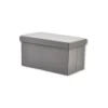 Pouf pliant Sunny gris