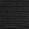 Pouf poire Rimo velours cotelé Poso 34 anthracite