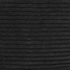 Pouf poire Rimo velours cotelé Poso 34 anthracite
