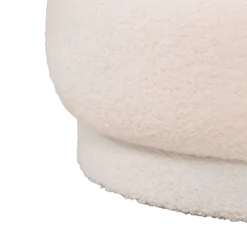 Pouf Sinan blanc