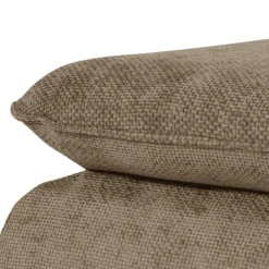 Pouf Venice en tissu gris