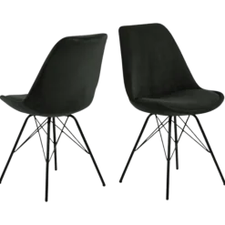 Prix spécial - lot de 2 chaises Eris Olive Green Wind 180