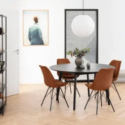 Prix spécial - lot de 2 chaises Eris dining copper wind 100