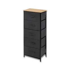 Rangement haut 5T Tisssa gris foncé