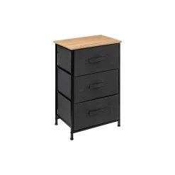 Rangement 3T Tissa gris foncé
