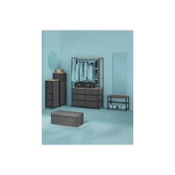 Rangement 3T Tissa gris foncé