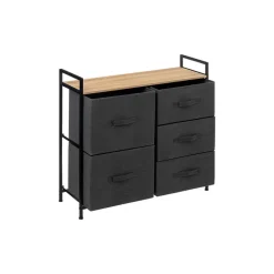 Rangement 5T Tissa gris foncé