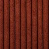 Recamiere velours cotelé rouille REX 426/31