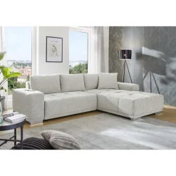 Salon convertible Luciano gris clair