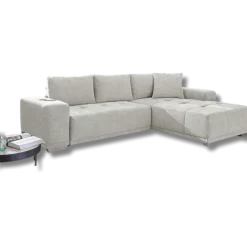 Salon convertible Luciano gris clair