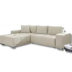 Salon convertible Luciano marron/beige