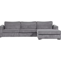 Salon d'angle Alcamo gris
