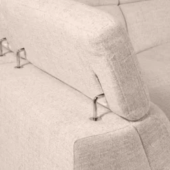Salon d'angle avec chaise longue à gauche KM.6830
