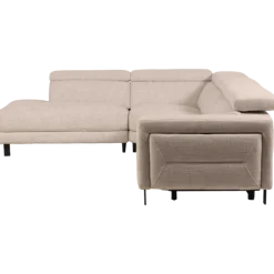 Salon d'angle avec chaise longue à gauche KM.6830
